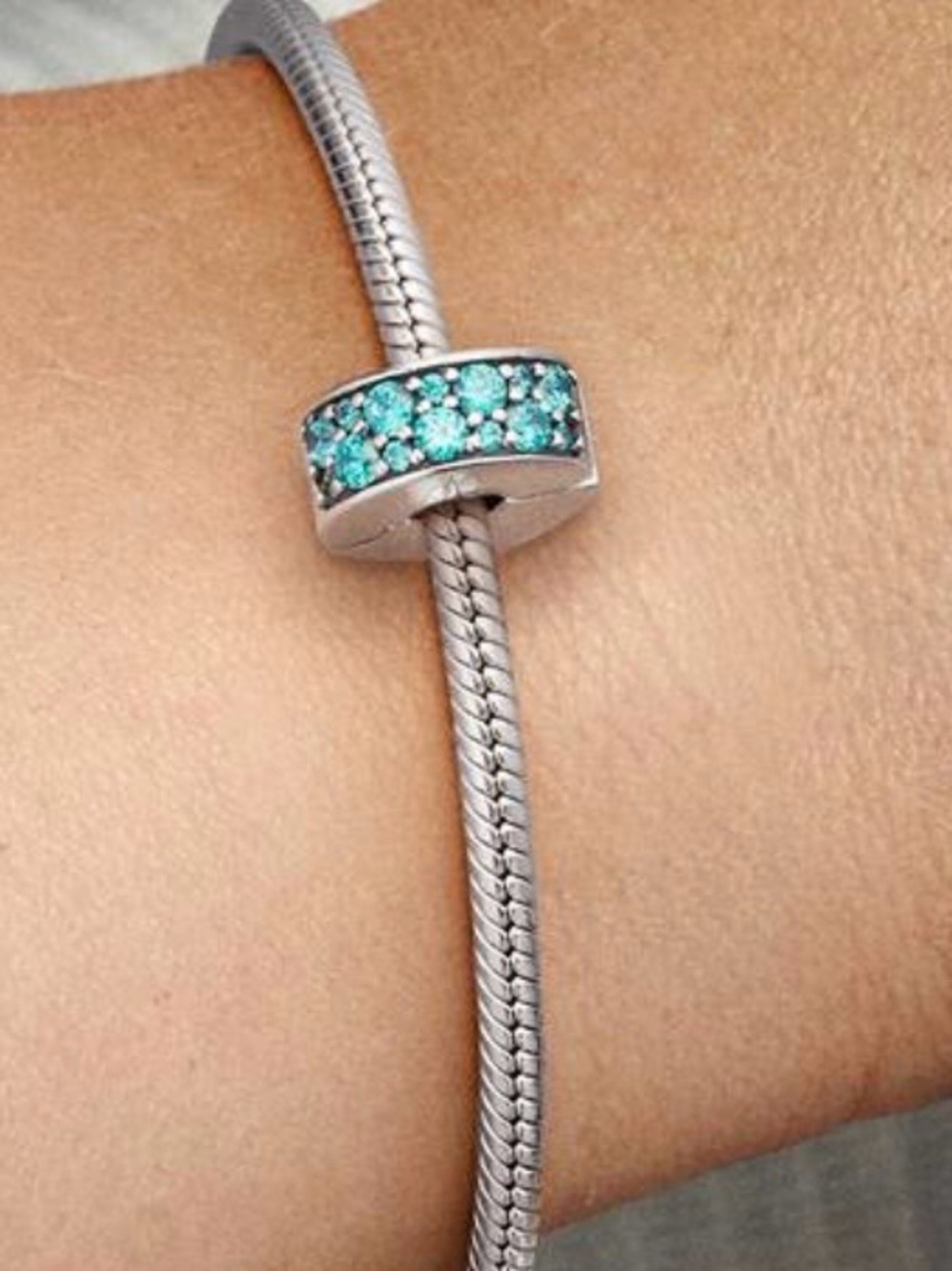 Bundle offer: Pandora Pink @ Teal Pavé Clip Charm - Picture 4 of 14
